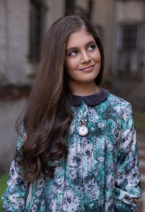 Velvet Collar Dress