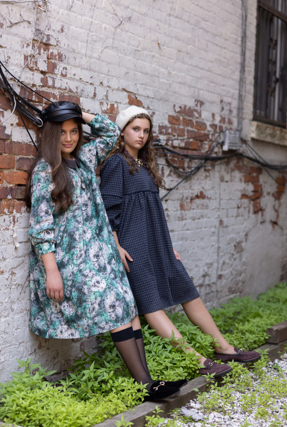 Velvet Collar Dress
