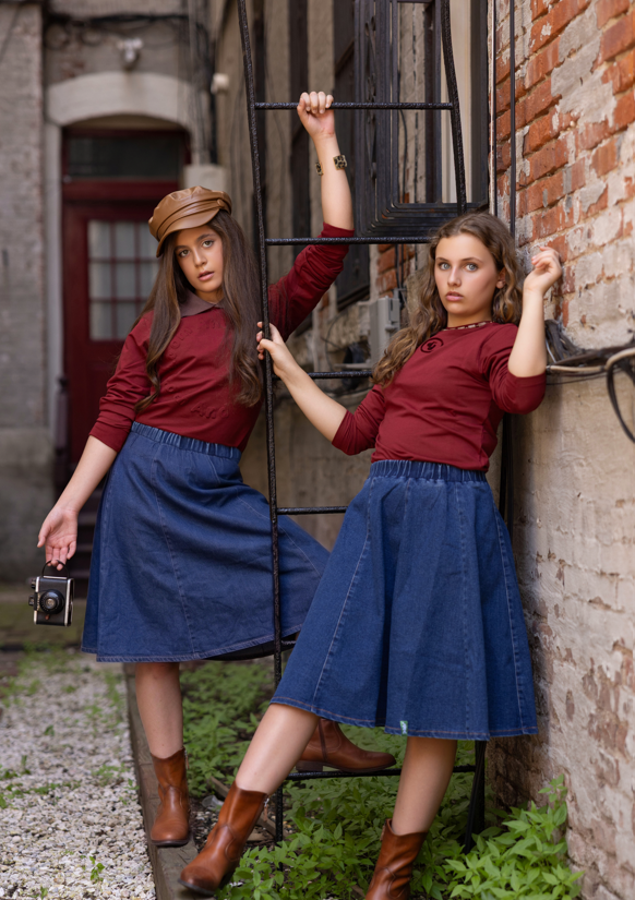 Denim Skirt
