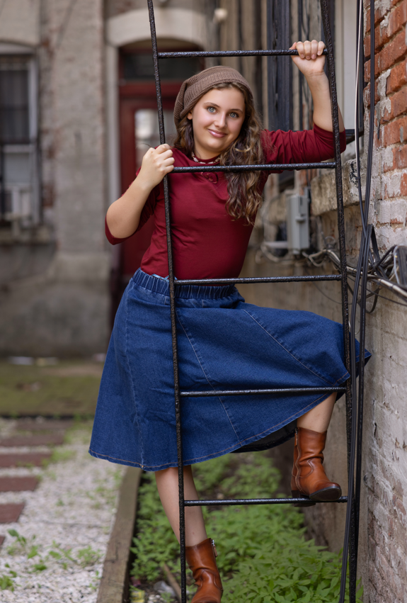 Denim Skirt