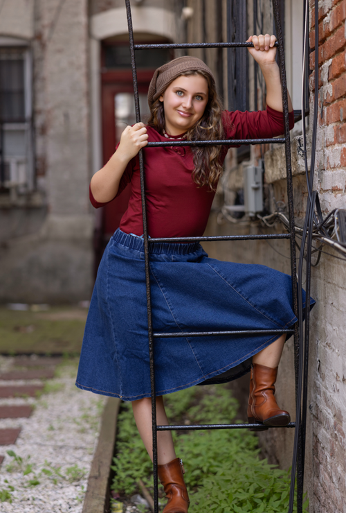 Denim Skirt